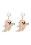 Gleeful Pearl Ghost Earrings