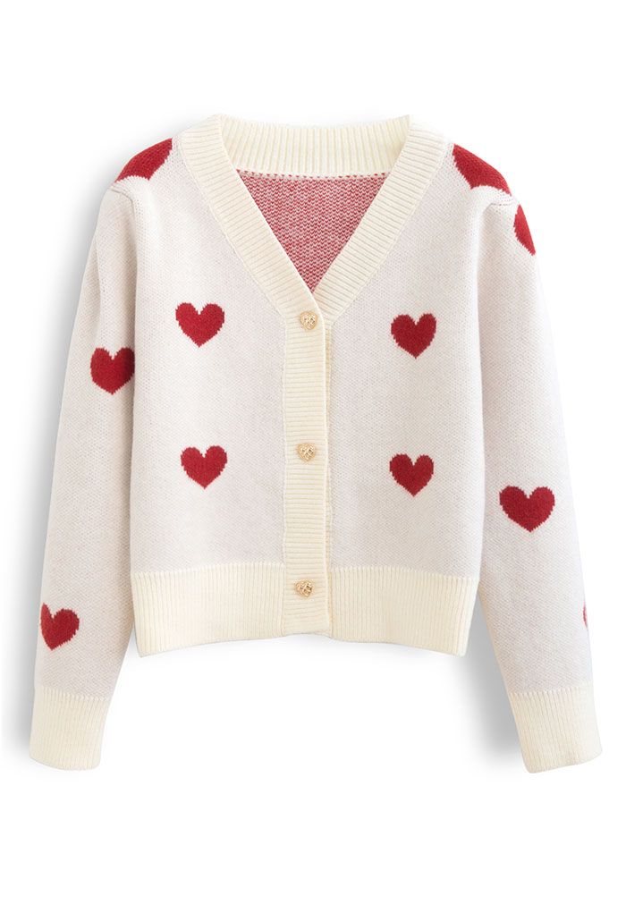 Knit Your Love Cardigan in Ivory - Retro, Indie and Unique Fashion