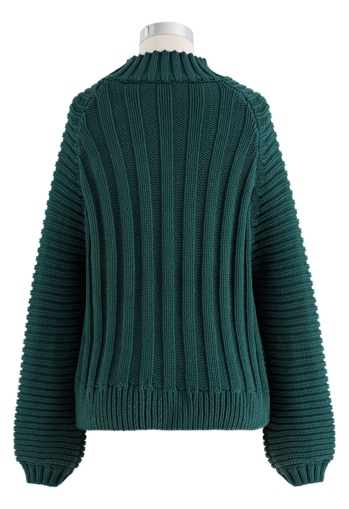 Ketyyh-chn99 Green Black Jacket Women Maggy Sweater 