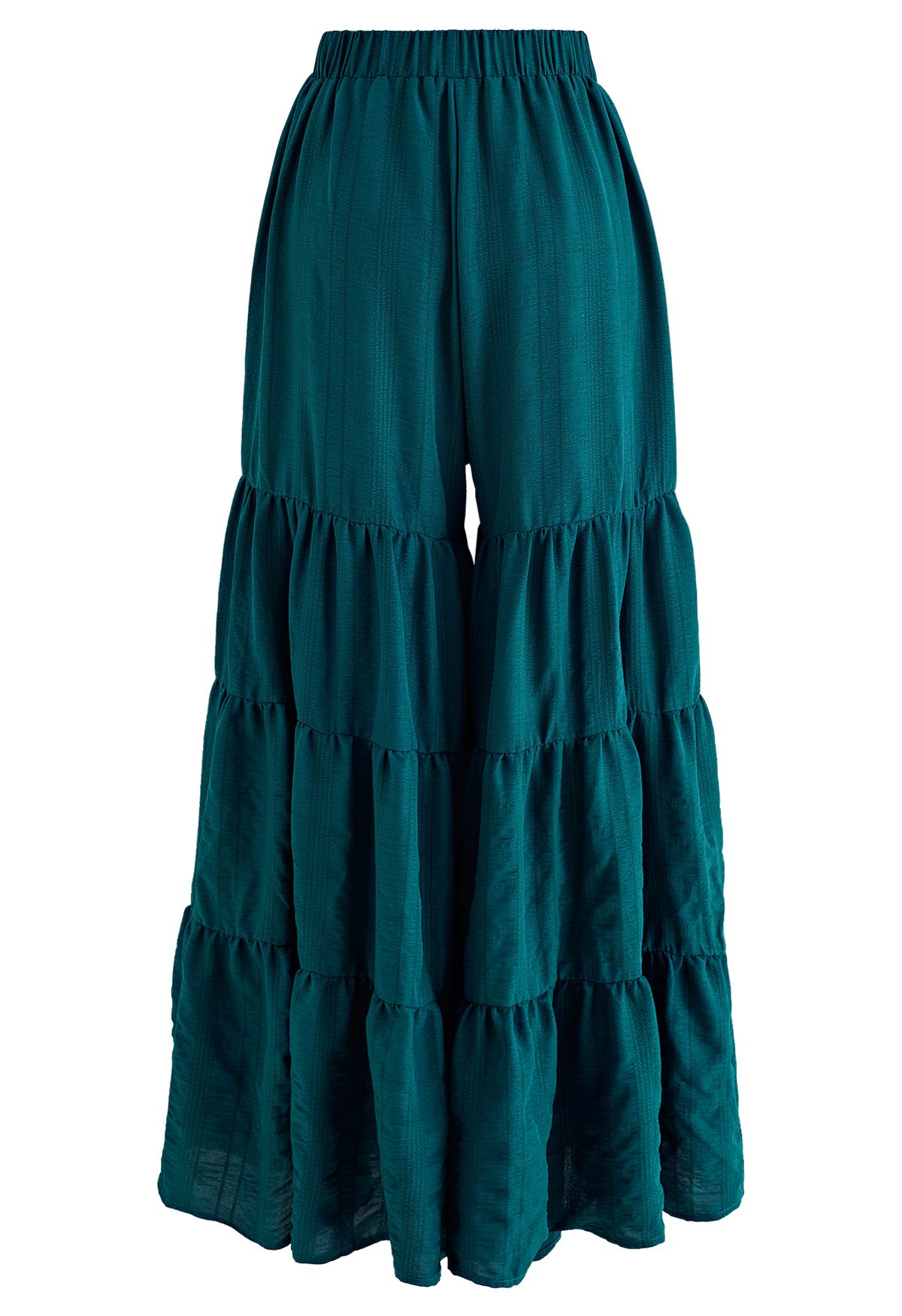 Sunny Days Wide-Leg Pants in Emerald