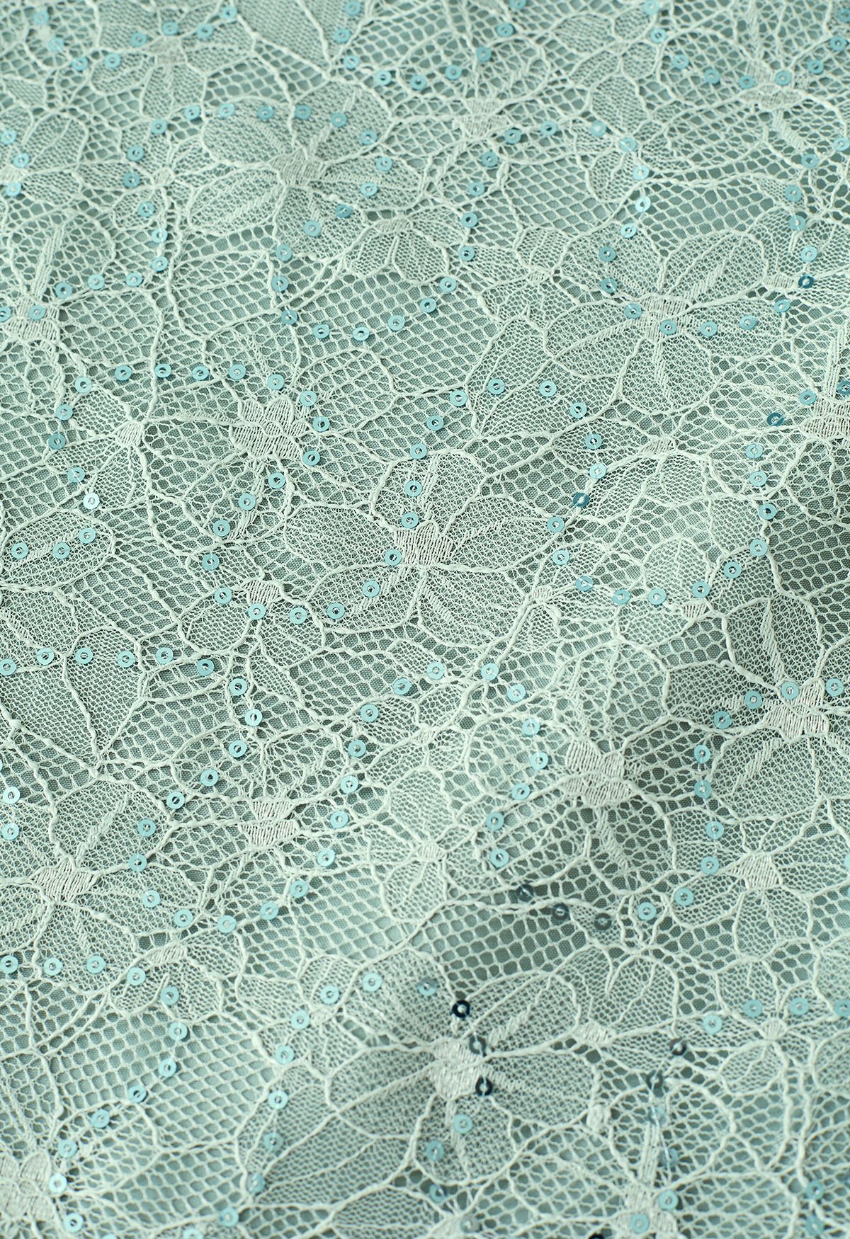 Mint Lace Fabric -  Canada
