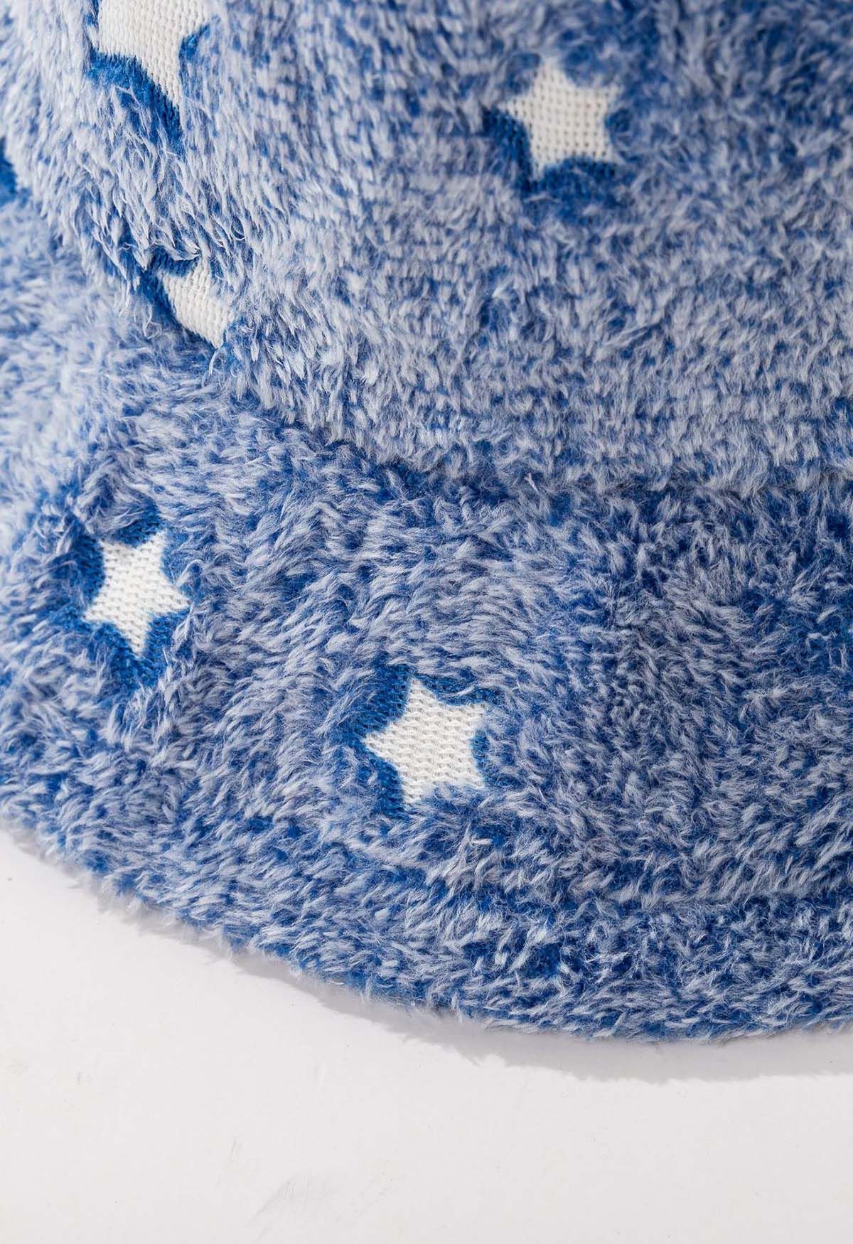 Starry Sky Bucket Hat in Blue