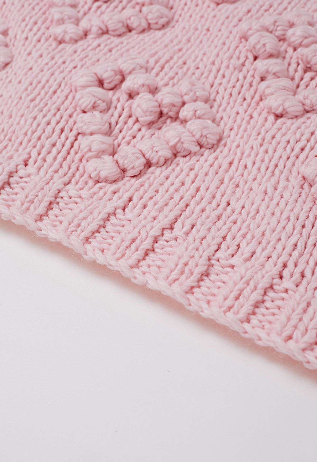 Knit Your Love Turtleneck Sweater in Pink