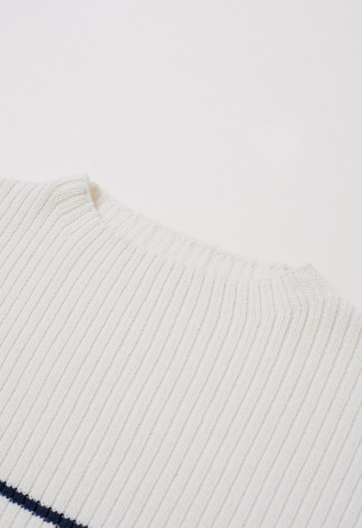 Nautical Breeze Striped Cotton Sweater