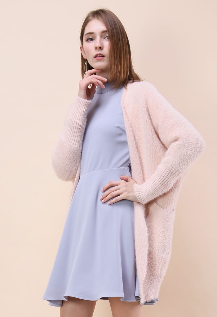 Comfy in Fascination Cardigan in Pink