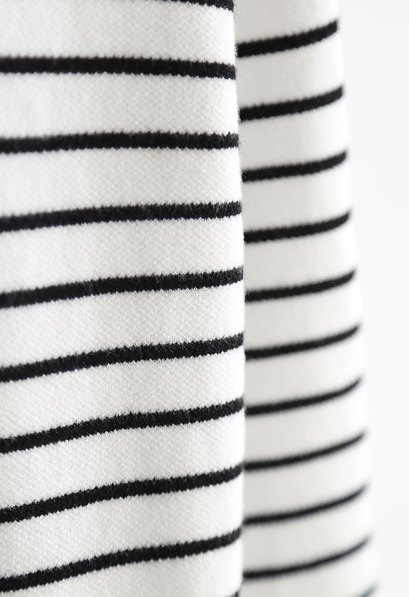 Gentle Softness Knit Top in Stripe