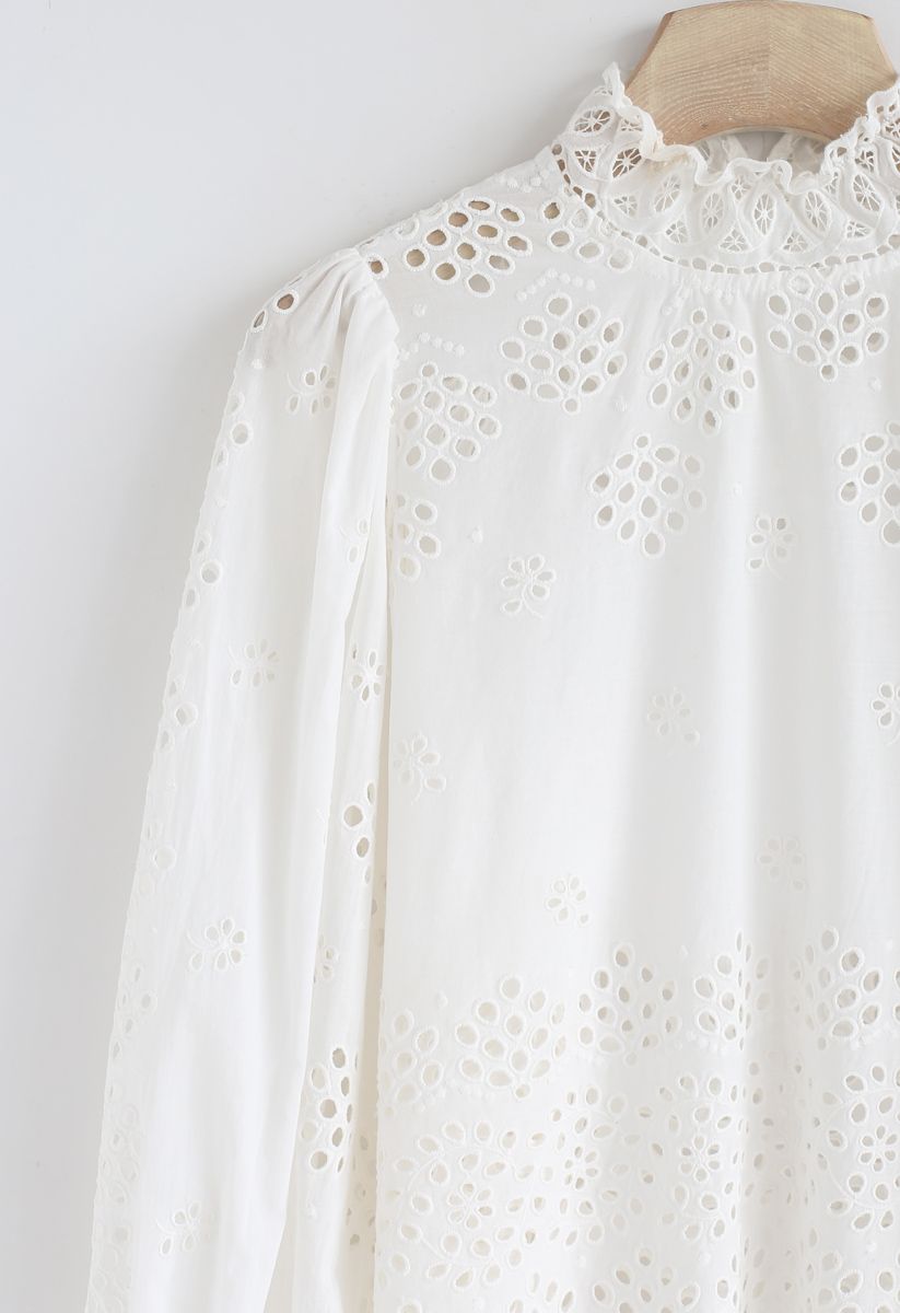When You Believe Eyelet Top