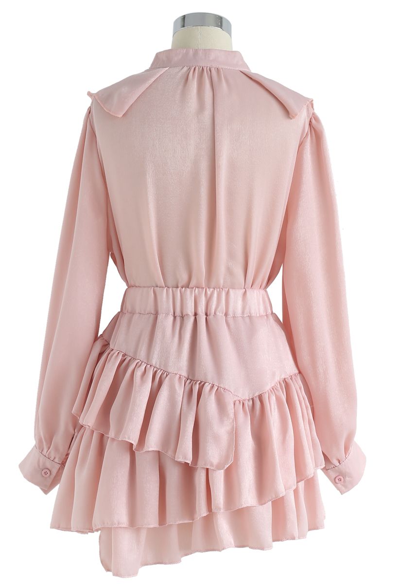 Gimme the Ruffle Top and Skort Set in Pink