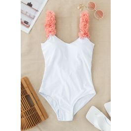 Flower strap sale swimsuit