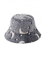 Starry Sky Bucket Hat in Grey