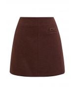 Fake Welt Pocket Mini Bud Skirt